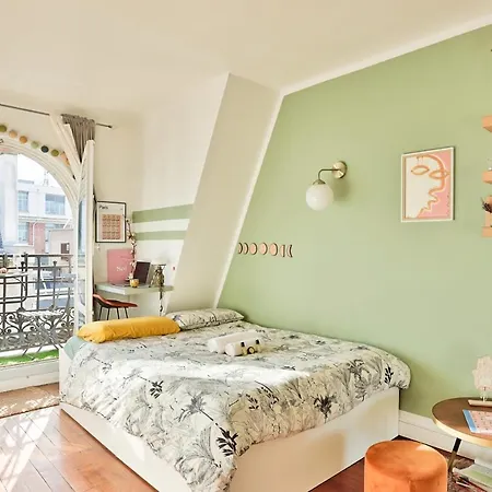 Guestready - Charming Studio In The 18Th Arr Appartamento Parigi